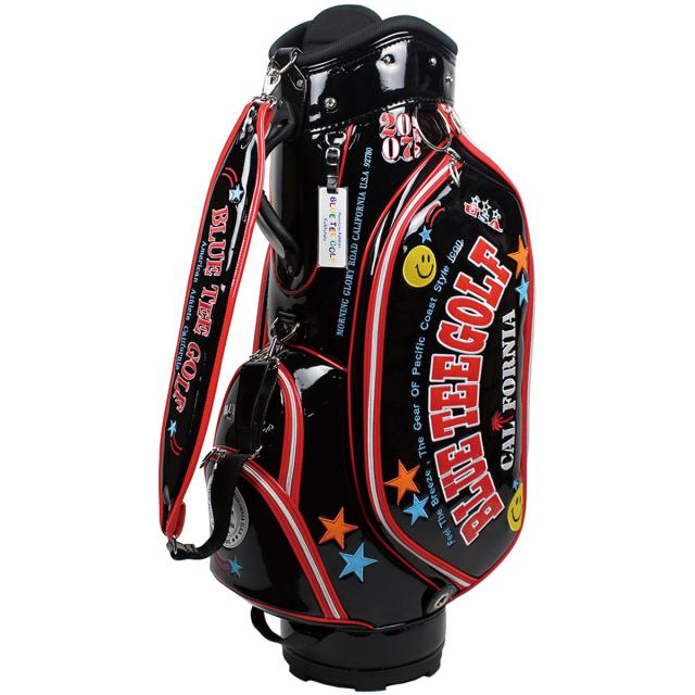 ブルーティーゴルフ BLUE TEE GOLF エナメル キャディバッグの通販はau