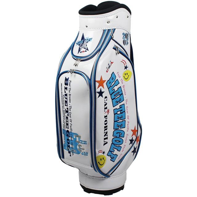 ブルーティーゴルフ BLUE TEE GOLF エナメル キャディバッグの通販はau