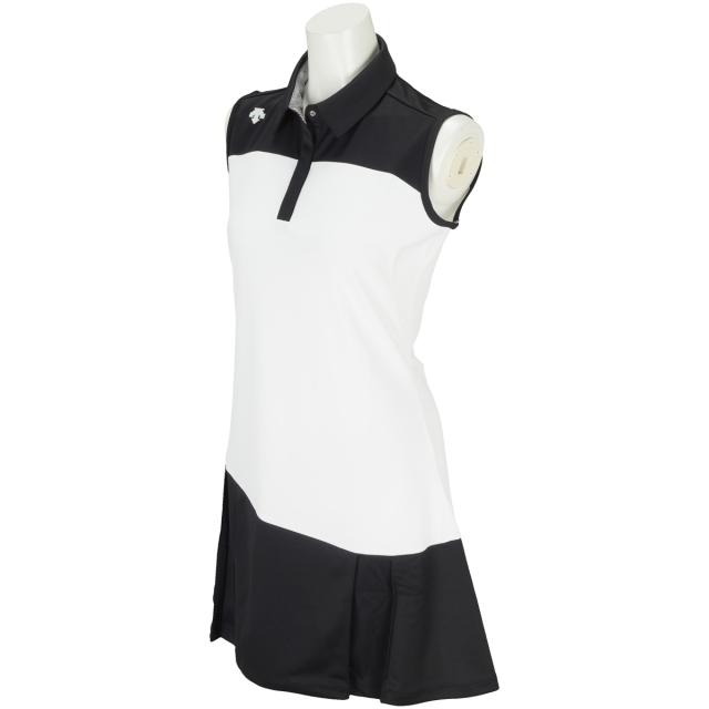 デサントゴルフ Descente Golf スリーブレスワンピース レディスの通販はau Pay マーケット Gdoゴルフショップ Au Pay マーケット店