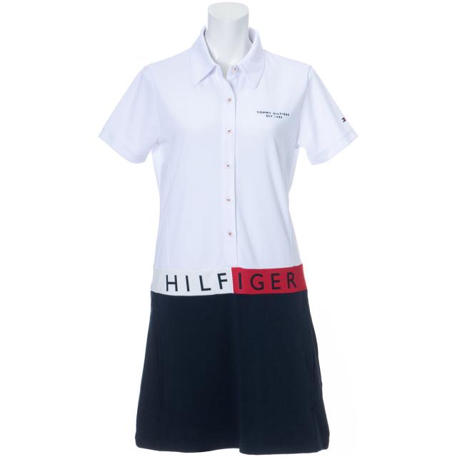 トミー ヒルフィガー ゴルフ Tommy Hilfiger Golf シグネチャーフラッグ ヒルフィガーワンピース レディスの通販はau Pay マーケット Gdoゴルフショップ Au Pay マーケット店