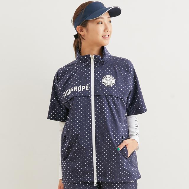 ジュン アンド ロペ JUN & ROPE 2WAY袖取り外し レインブルゾン