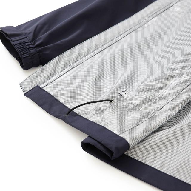 ジュン アンド ロペ JUN & ROPE ストレッチ 2WAY レインブルゾン