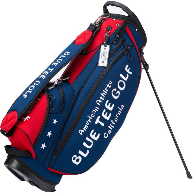 BLUE TEE GOLF キャディーバック　スタンドバック ブルーティースタンドキャディバッグ ブルーティーゴルフ BLUE TEE