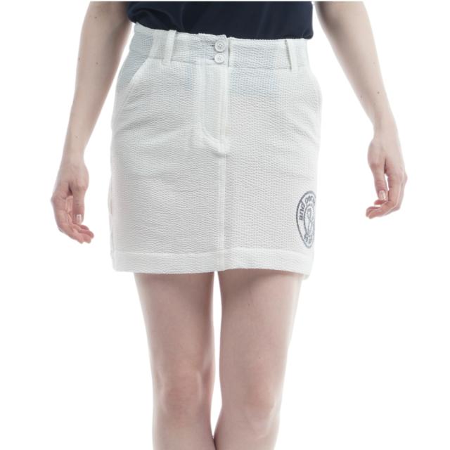 アンパスィ　and per se　ストレッチサッカースカート　レディスの通販は 4,596円