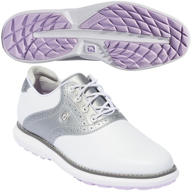 ゴルフシューズ フットジョイ　Foot Joy　トラディションズ スパイクレスシューズ　レディス