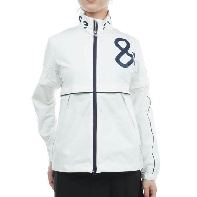 アンパスィ　and per se　ストレッチ 2WAY ライトレインブルゾン　レディスの通販は