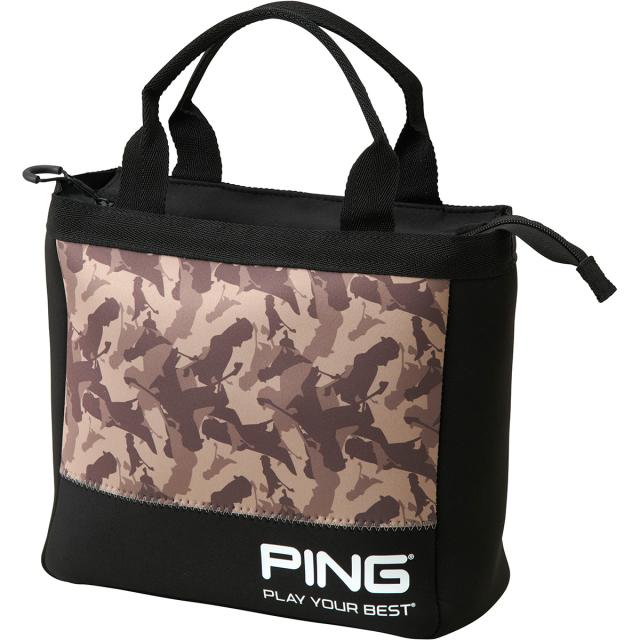 ピン　PING　カモ ラウンドトートバッグ