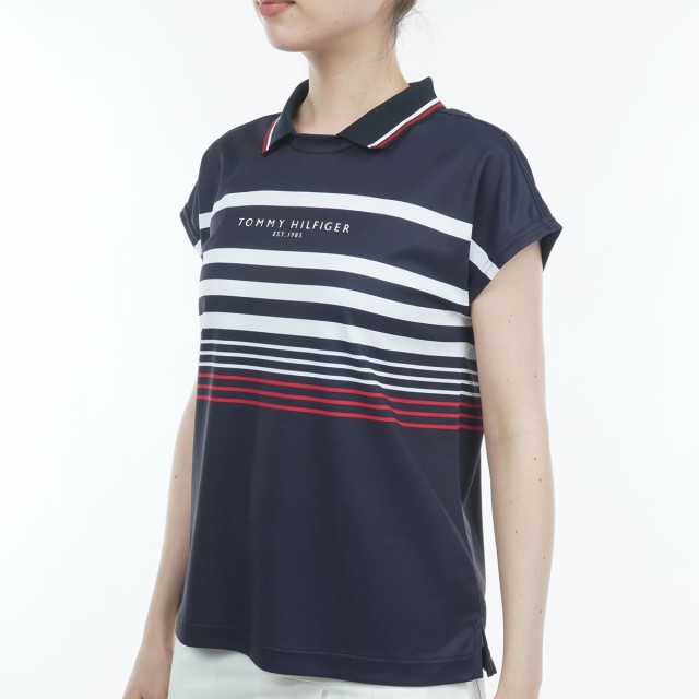 トミー ヒルフィガー ゴルフ TOMMY HILFIGER GOLF パネルボーダー