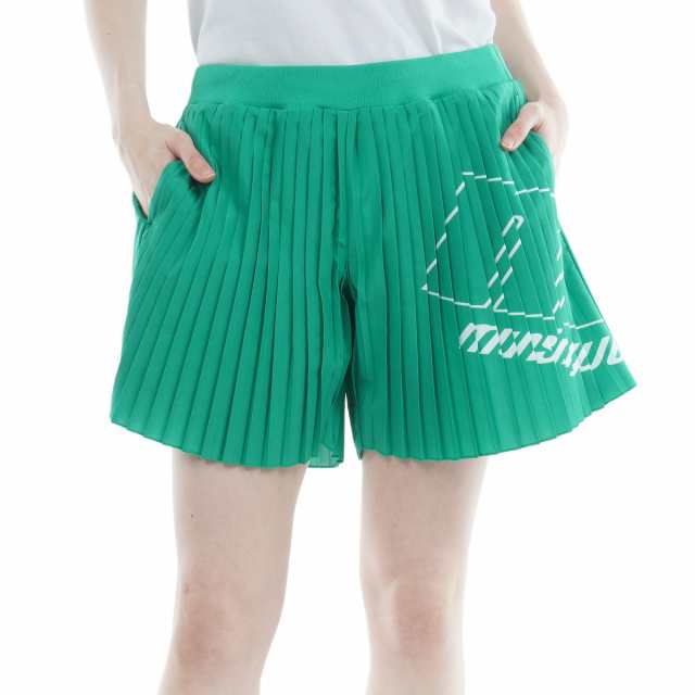 マンシングウェア Munsingwear ストレッチ プリーツキュロット