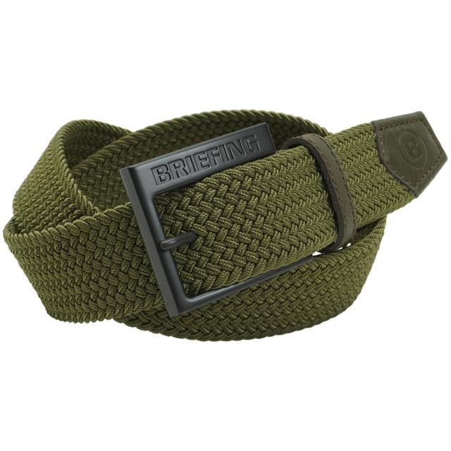 ブリーフィング BRIEFING スクエア バックルメッシュベルト