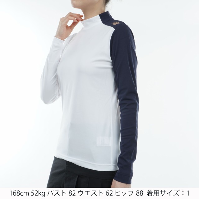 ニューバランス New Balance WORLD スムース裏ドビーボーダー 長袖