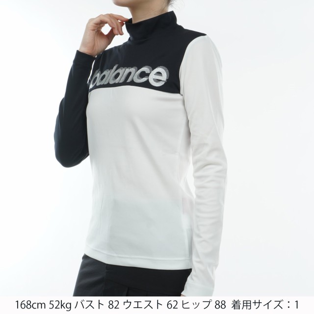 new balanceSPORT 半袖モックネックシャツ レディース