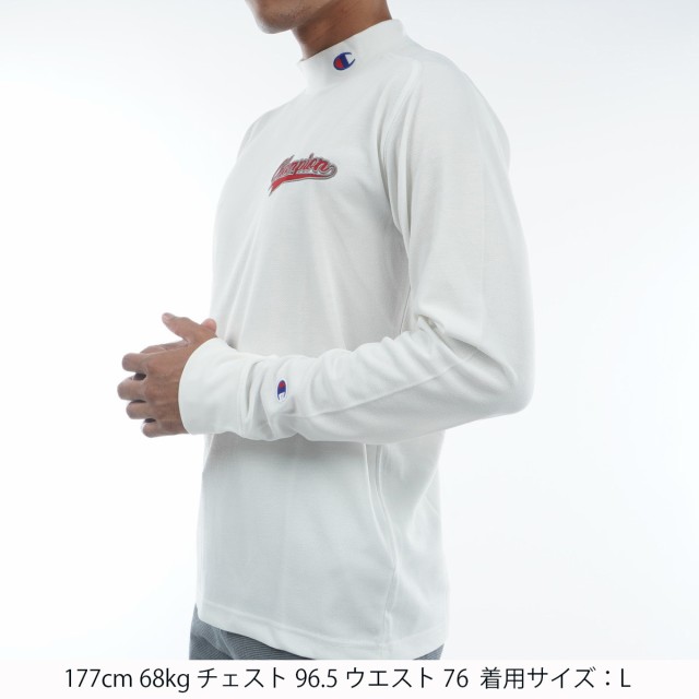 チャンピオンゴルフ Champion GOLF モックネック長袖シャツの通販はau