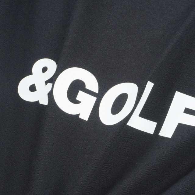 アンパスィ and per se & GOLF ネイチャーブリッド モックネック半袖T