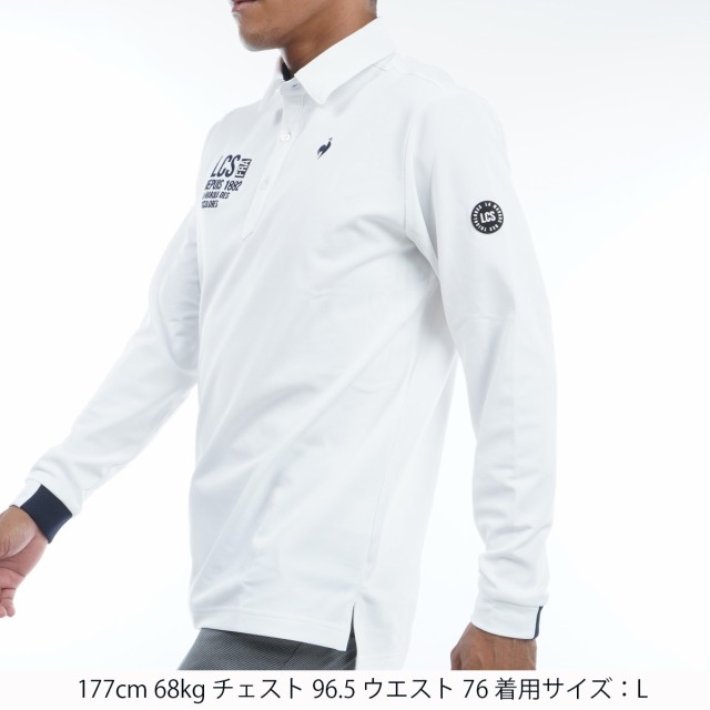 ルコックゴルフ Le coq sportif GOLF ストレッチ 長袖ポロシャツの通販