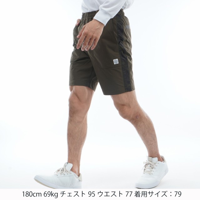 ロサーセン ROSASEN ストレッチ リップストップハーフパンツ