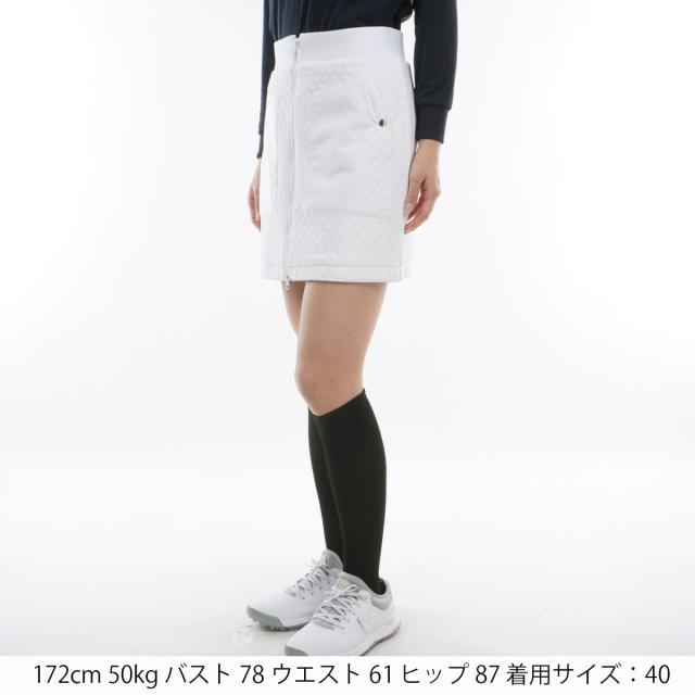 ロサーセン ROSASEN A-Line キルト風ジャカードジャージスカート 