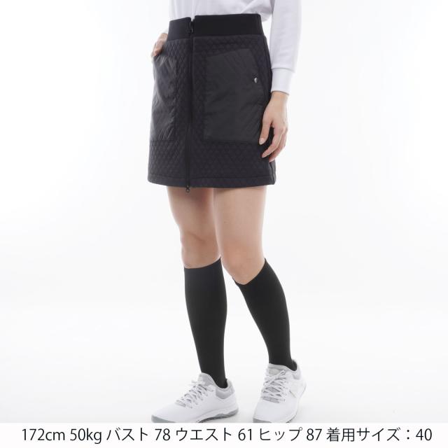 ロサーセン ROSASEN A-Line キルト風ジャカードジャージスカート 