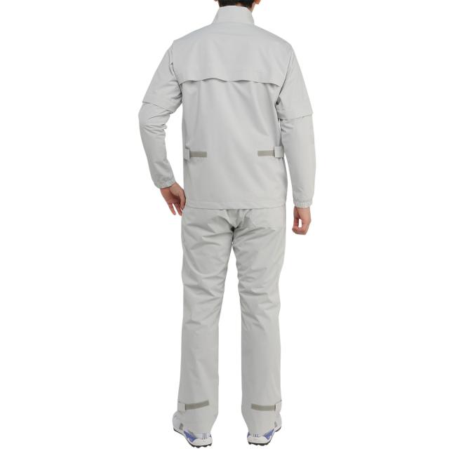 サイズ：M MIZUNO GOLF ミズノゴルフ  2way レインウェア 上下セットアップ  グレー系 [240101415864] ゴルフウェア メンズ ストスト 新品】MIZUNO GOLF ミズノゴルフ 2way レインウェア 上下