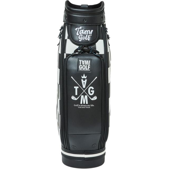 バックスピン　BACK SPIN!　TAM！GOLF CHECKERED ツアーキャディバッグ_4