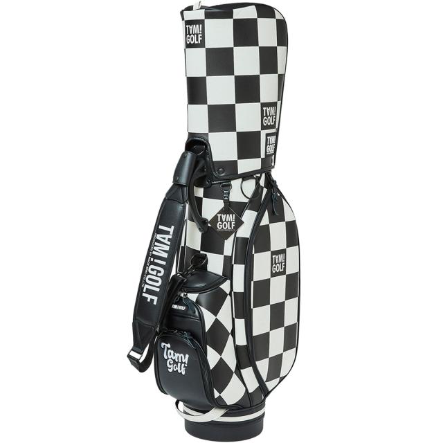 バックスピン　BACK SPIN!　TAM！GOLF CHECKERED ツアーキャディバッグ_11