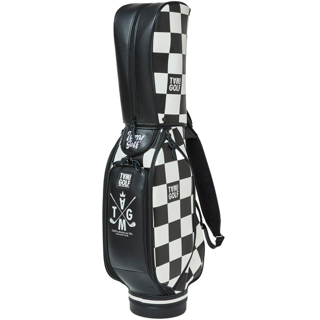 バックスピン　BACK SPIN!　TAM！GOLF CHECKERED ツアーキャディバッグ_12