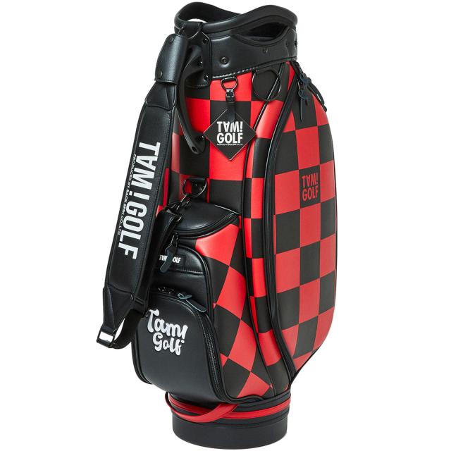 バックスピン　BACK SPIN!　TAM！GOLF CHECKERED ツアーキャディバッグ_17