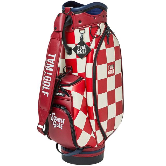 バックスピン　BACK SPIN!　TAM！GOLF CHECKERED ツアーキャディバッグ_19