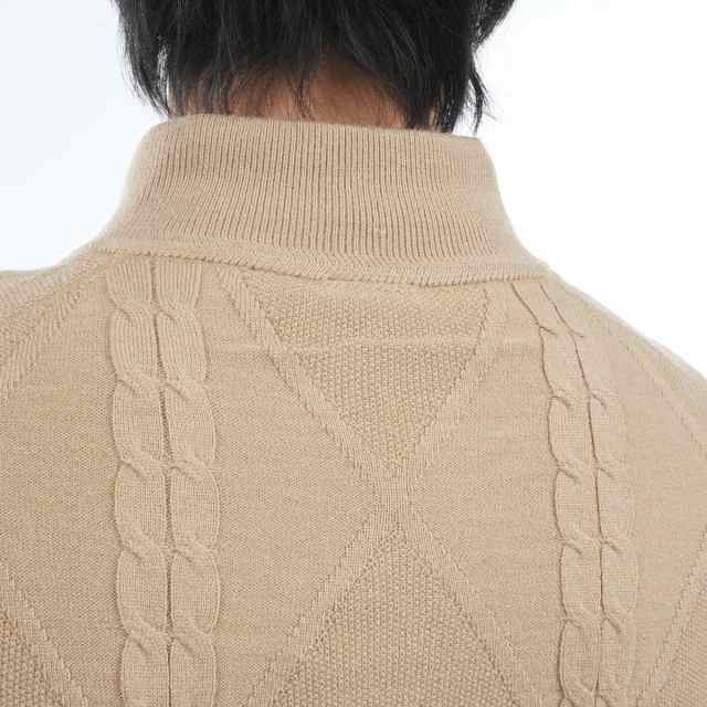 フィドラ　FIDRA　ハーフジップセーター