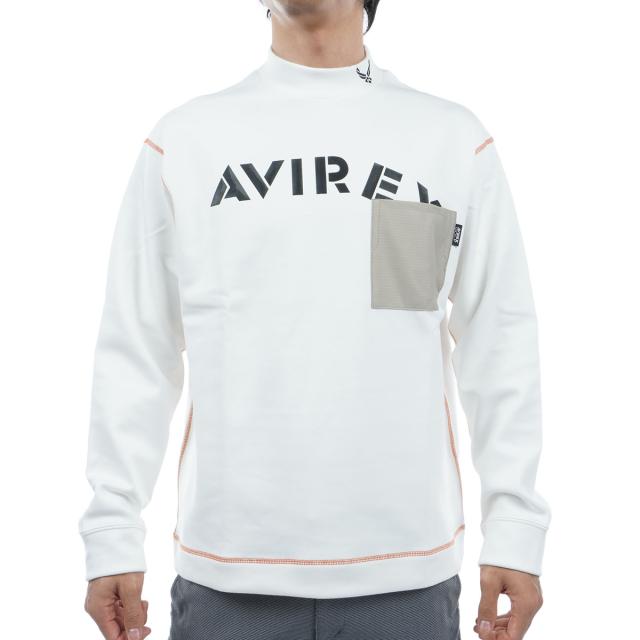 アヴィレックス ゴルフ　AVIREX GOLF　裏毛タートルスウェットの通販は
