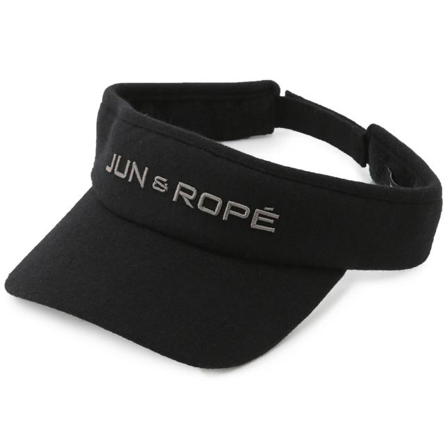 ジュン アンド ロペ JUN & ROPE ロゴ入りサンバイザー
