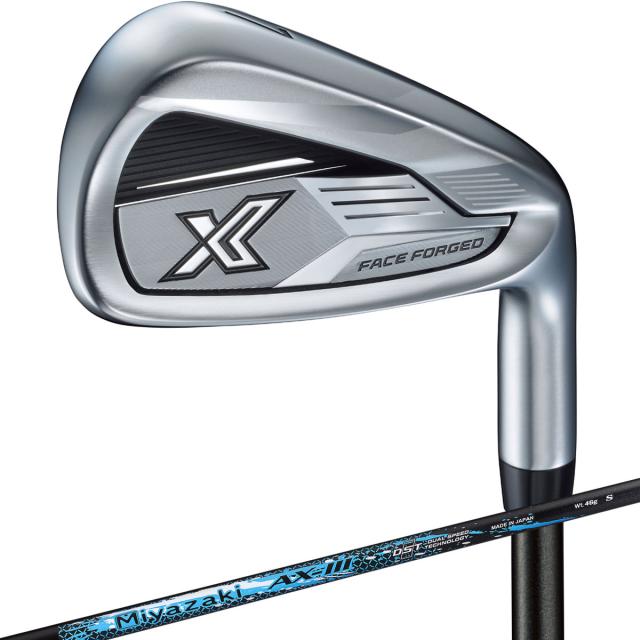 ゴルフクラブ ダンロップ　XXIO　ゼクシオ X アイアン(単品) Miyazaki AX-3　シャフト：Miyazaki AX-3