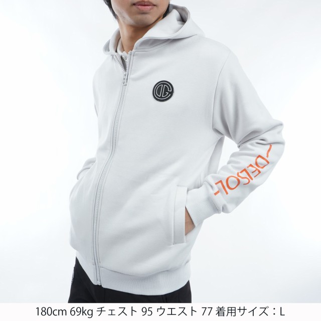デルソルゴルフ DELSOL GOLF 裏起毛パーカーの通販はau PAY
