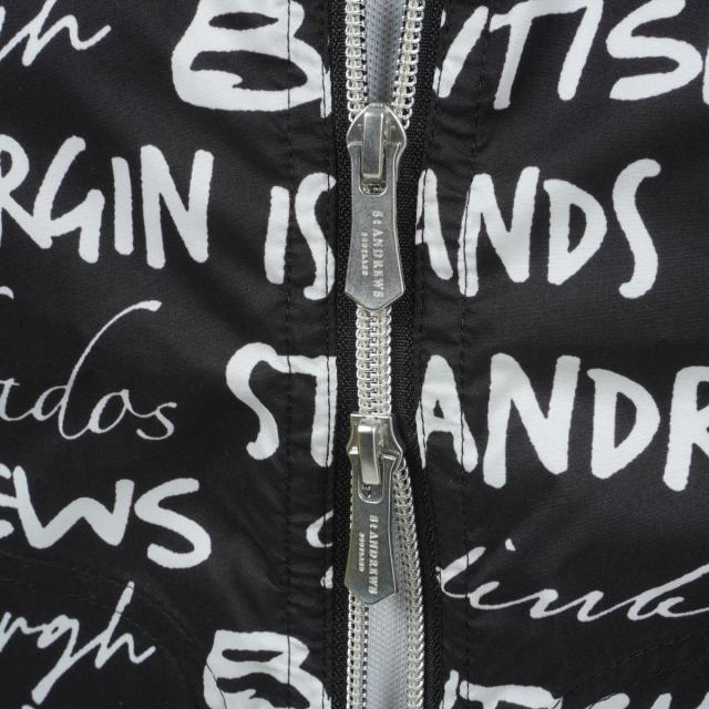 セント・アンドリュース　St ANDREWS　ハンドライティングプリント ブルゾン　レディス_8