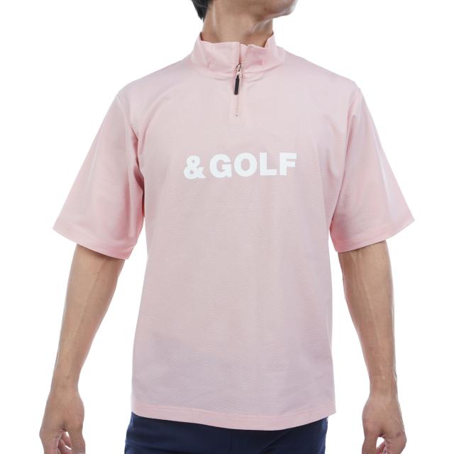 アンパスィ and per se & GOLF ストレッチ シャークドビー ハーフ