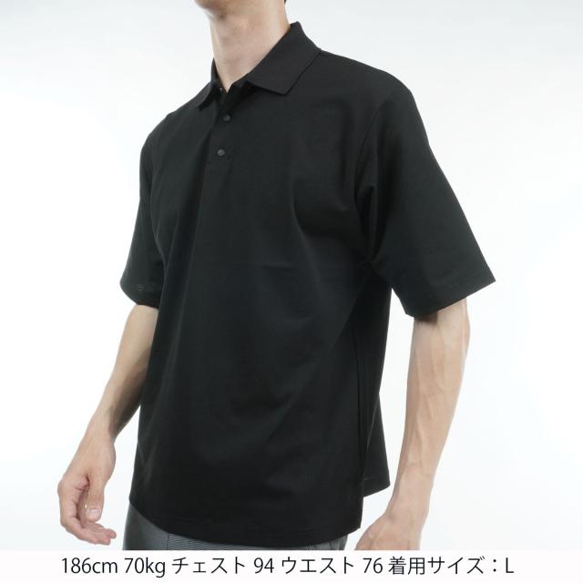 アンパスィ and per se & GOLF ストレッチ シャークドビー 半袖ポロシャツの通販は アンパスィ and per se & GOLF ストレッチ シャークドビー 半袖ポロシャツの通販は