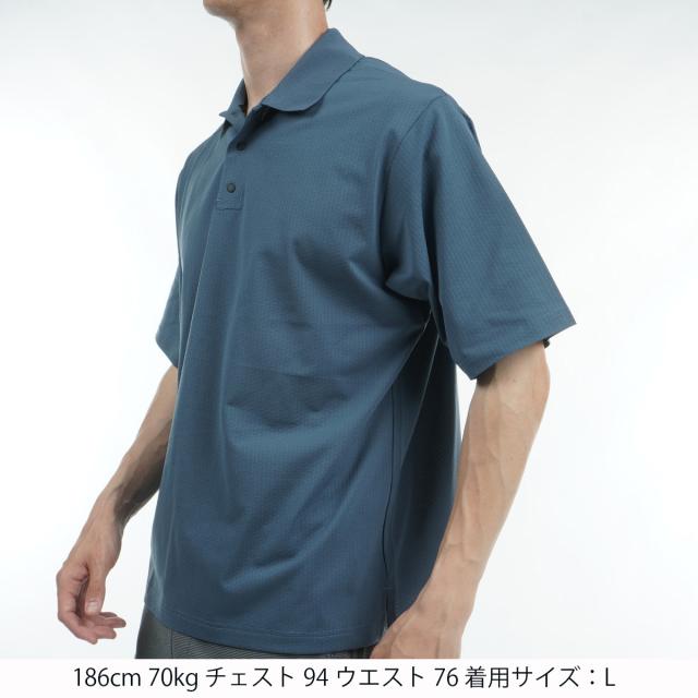 アンパスィ and per se & GOLF ストレッチ シャークドビー 半袖ポロシャツの通販は アンパスィ and per se & GOLF ストレッチ シャークドビー 半袖ポロシャツの通販は