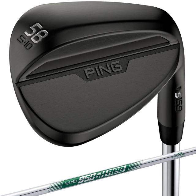 ピン　PING　s159 Sグラインド ミッドナイト ウェッジ N.S.PRO 750／850／950GH neo　シャフト：N.S.PRO 950GH neo　レフティ