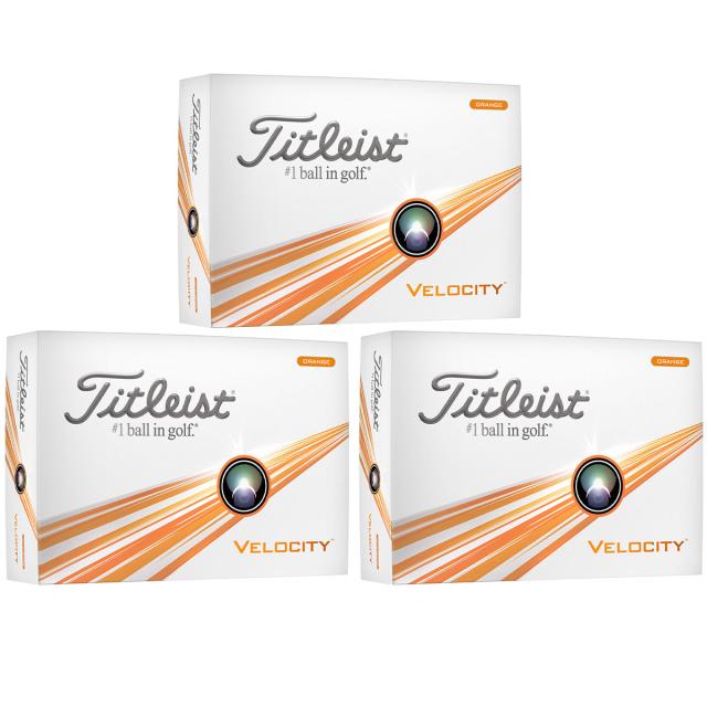 タイトリスト　VELOCITY　VELOCITY ボール 3ダースセット 楽天市場】タイトリスト VELOCITY VELOCITY ボール 3ダース