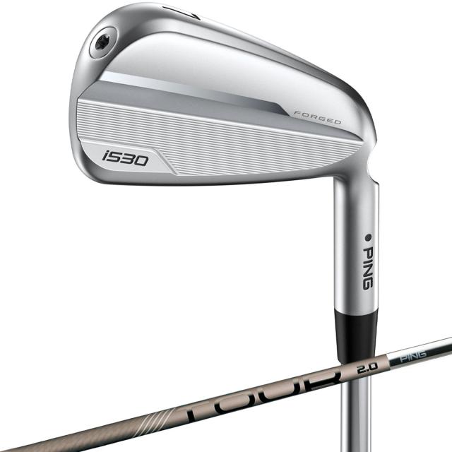 ピン　I SERIES　i530 アイアン(単品) PING TOUR 2.0 CHROME I　シャフト：PING TOUR 2.0 CHROME I　レフティ