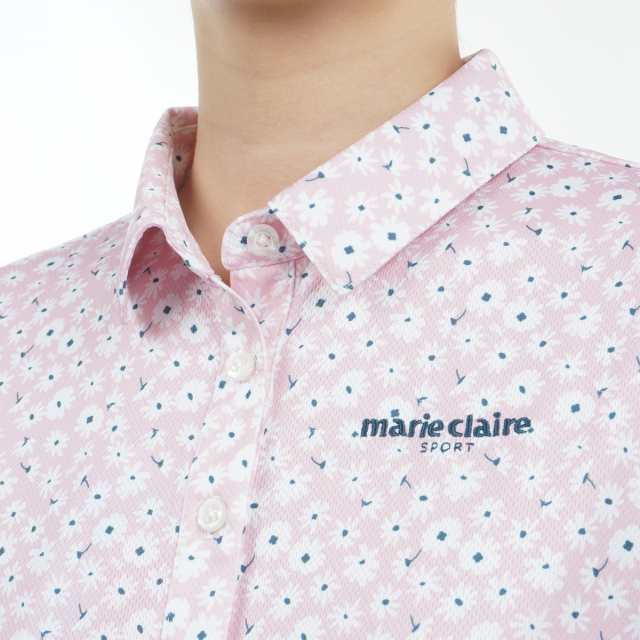 マリクレール　marie claire　接触冷感 花柄半袖ワンピース　レディスの通販は