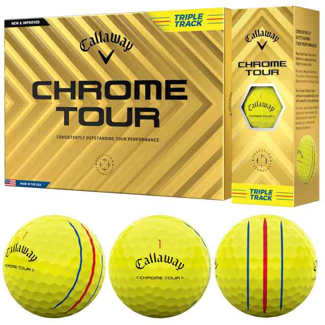 ゴルフボール キャロウェイゴルフ CHROME TOUR CHROME TOUR 24