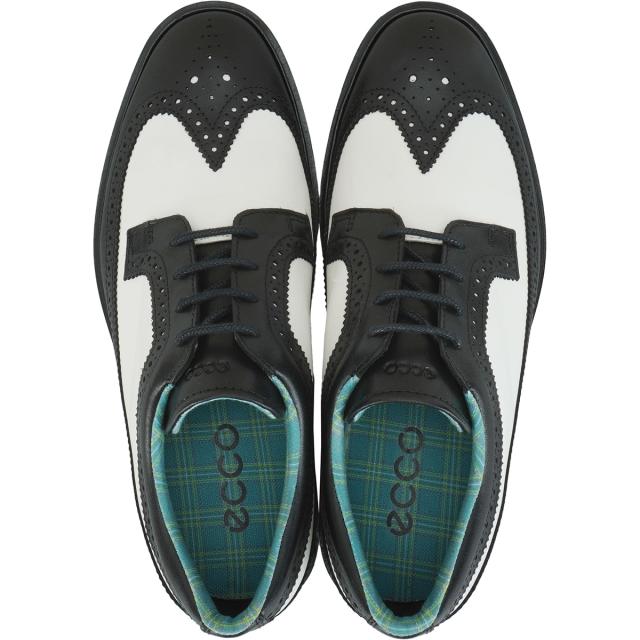【未使用】エコー　ECCO  ゴルフシューズ　ウイングチップ　メダリオン エコー ECCO ゴルフシューズ スニーカー Ecco M Golf Core