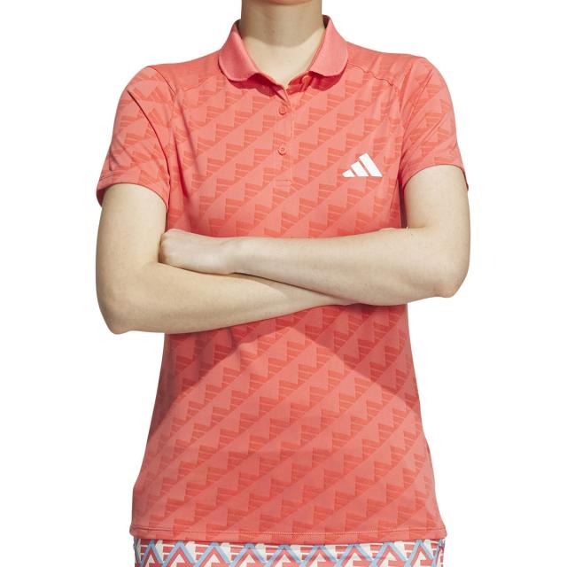 アディダス　Adidas　HEAT.RDY BOSジャガード半袖ポロシャツ　レディスの通販は