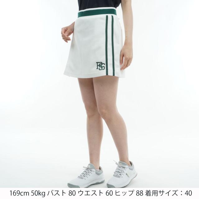 ロサーセン ROSASEN A-Line ワッフルアシンメトリースカート レディス