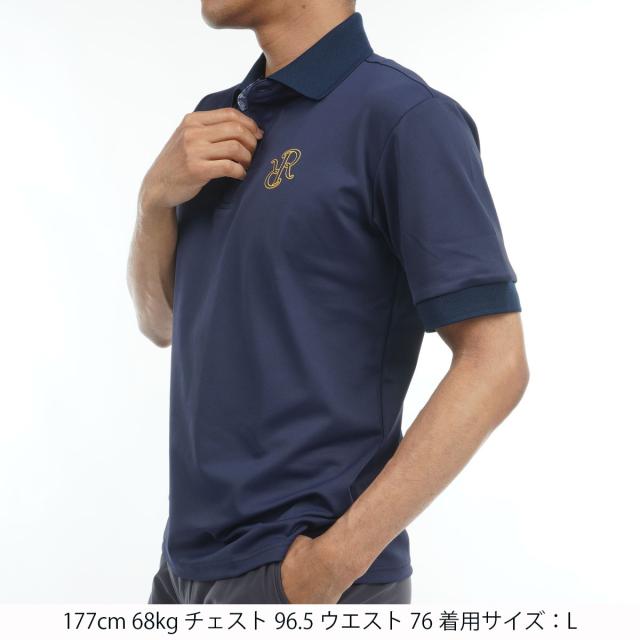 Resurrection レザレクション　ロゴデザイン　ポロシャツ レザレクション Resurrection ロゴ半袖ポロシャツ シャツ