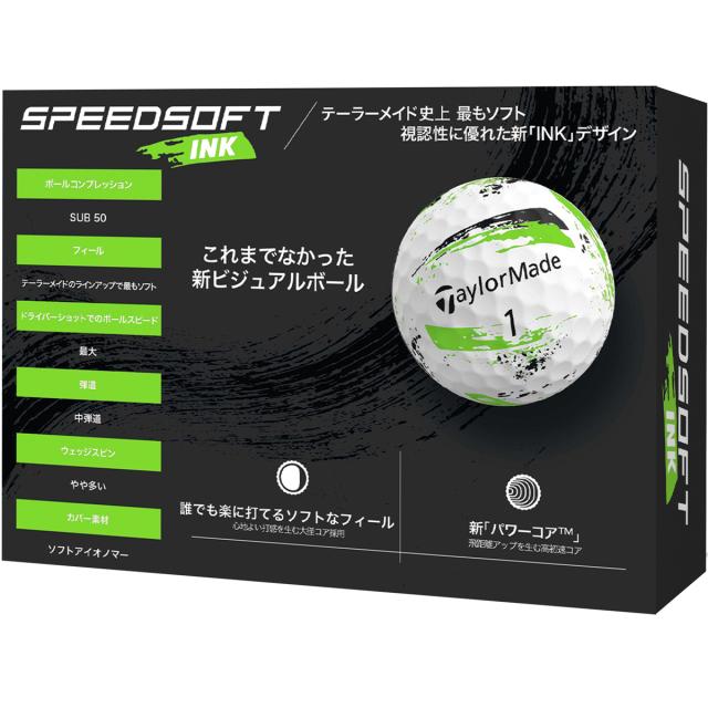 テーラーメイド　Taylor Made　SpeedSoft INK ボール 3ダースセット
