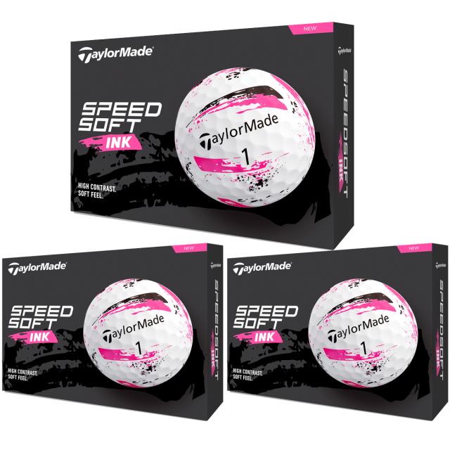 テーラーメイド　Taylor Made　SpeedSoft INK ボール 3ダースセット
