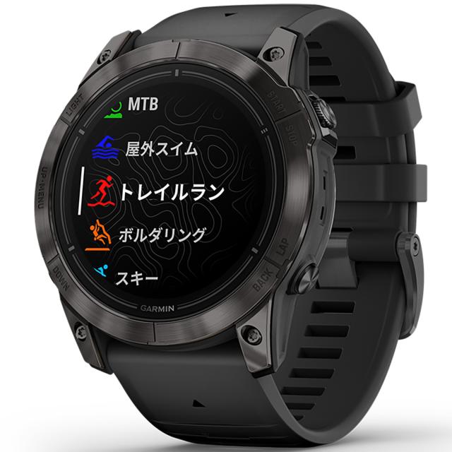 ガーミン GARMIN epix Pro (Gen 2) 51mm Sapphire Ti Carbon Gray DLC