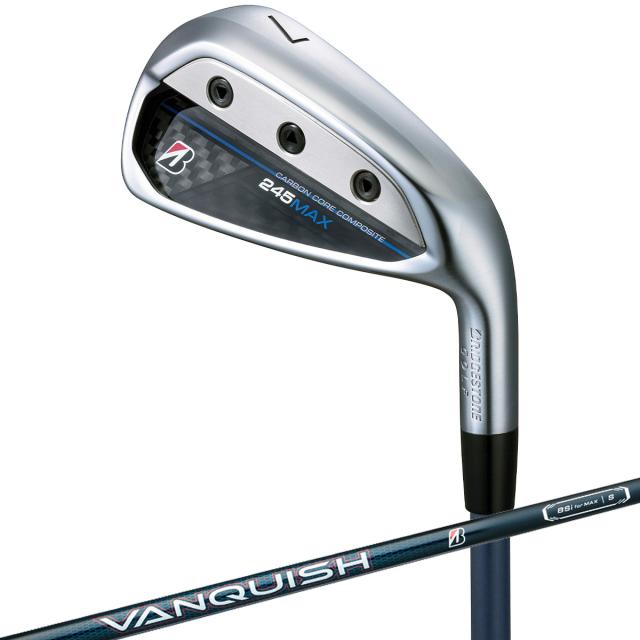 ブリヂストン　BRIDGESTONE GOLF　245MAX アイアン(単品) VANQUISH BSi for MAX　シャフト：VANQUISH BSi for MAXの通販は